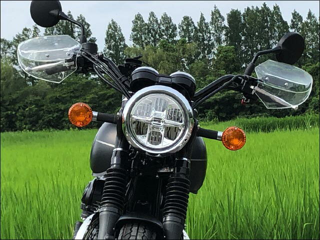 W800 STREET（19年） ガイラガントレット クリア CHIC DESIGN（シックデザイン）