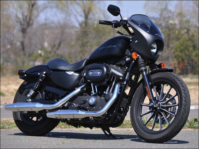 ティーラ スポーツヘッドカウル クリアスクリーン 単色ブラックデニム CHIC DESIGN（シックデザイン） XL883N（09～20年）