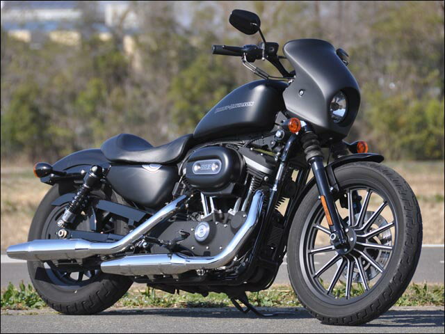 ティーラ ナローヘッドカウル 単色ブラックデニム CHIC DESIGN（シックデザイン） XL883N（09〜20年）