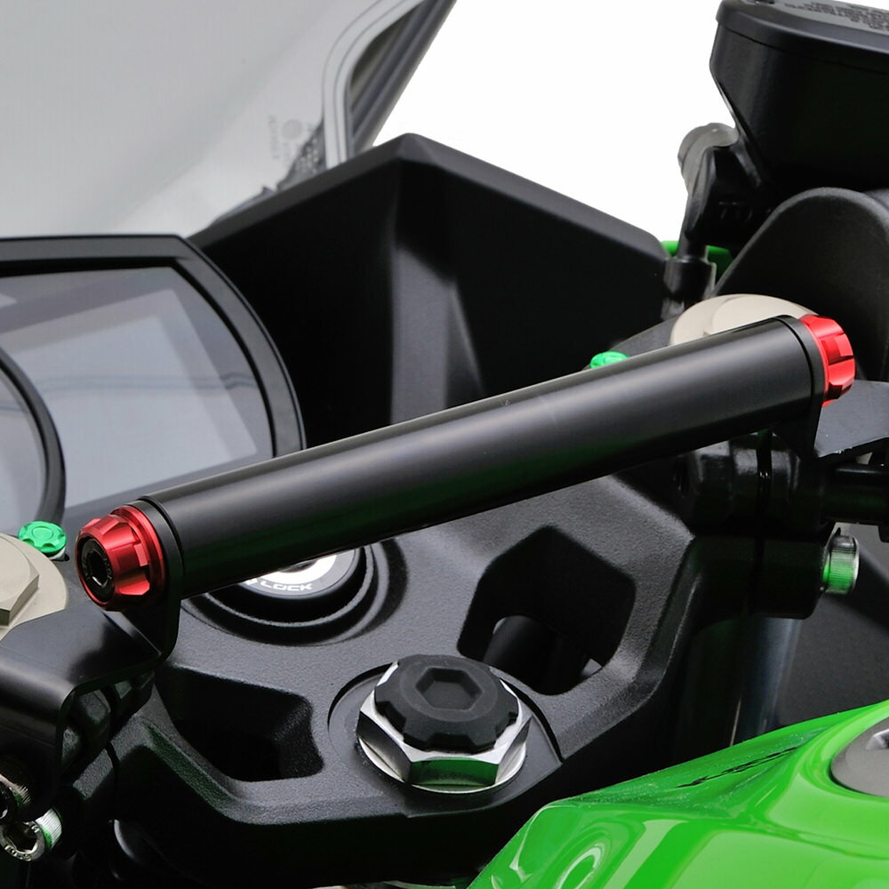 Ninja250（18〜21年） マルチバーホルダー レッド DAYTONA（デイトナ）