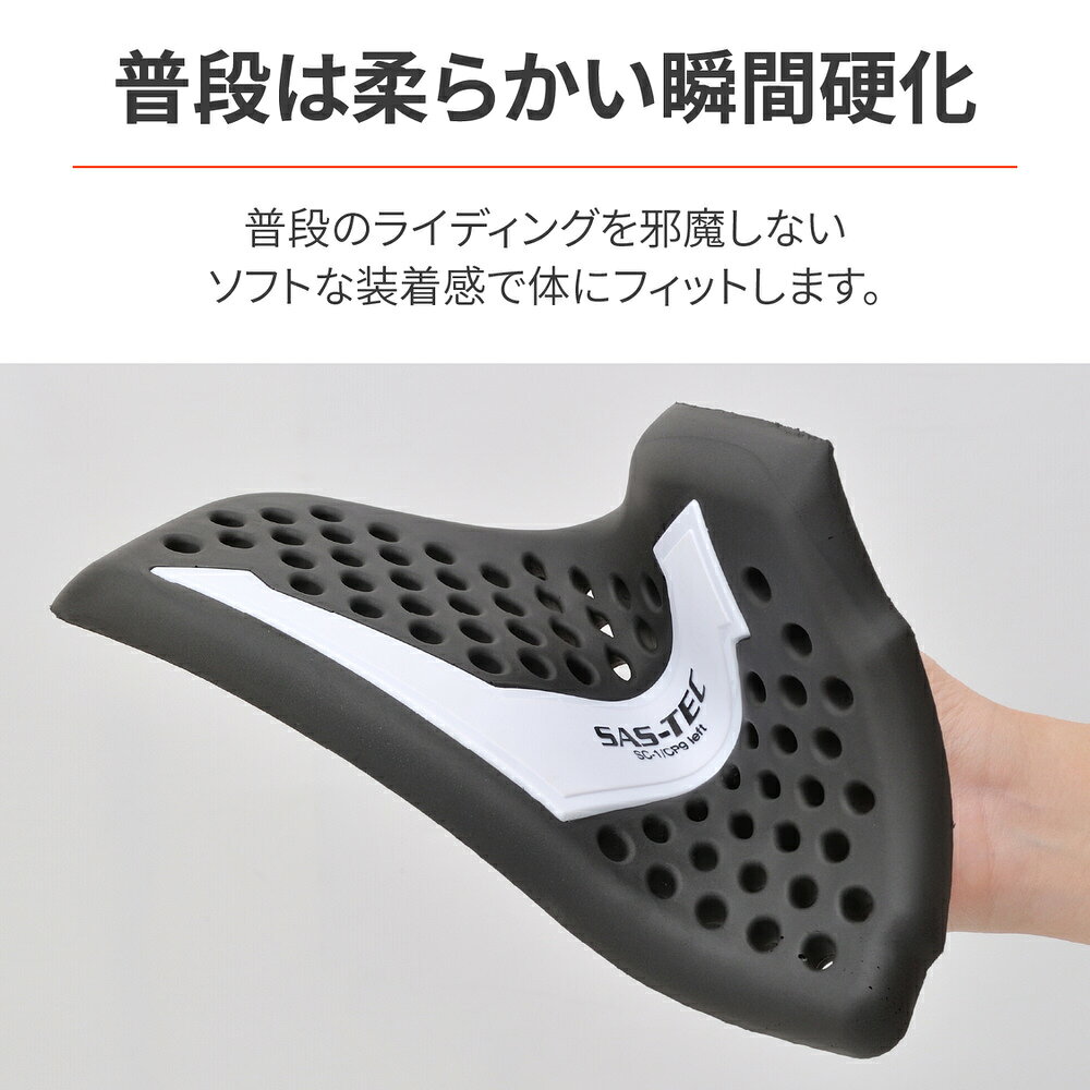 SAS-TEC 胸部プロテクター CP-9 （セパレートタイプ） スナップボタンBAG付 DAYTONA（デイトナ）