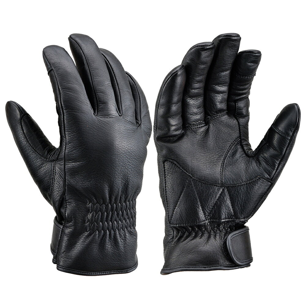 Winter Gloves - HBG-057 国産内縫いウィンターグローブ ブラック XLサイズ（タッチパネル対応） DAYTONA（デイトナ）