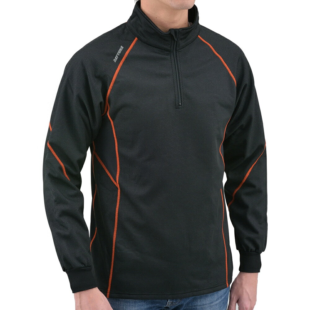 Men'S - DI-001FA 防風防寒インナーシャツ オレンジ Sサイズ DAYTONA（デイトナ）
