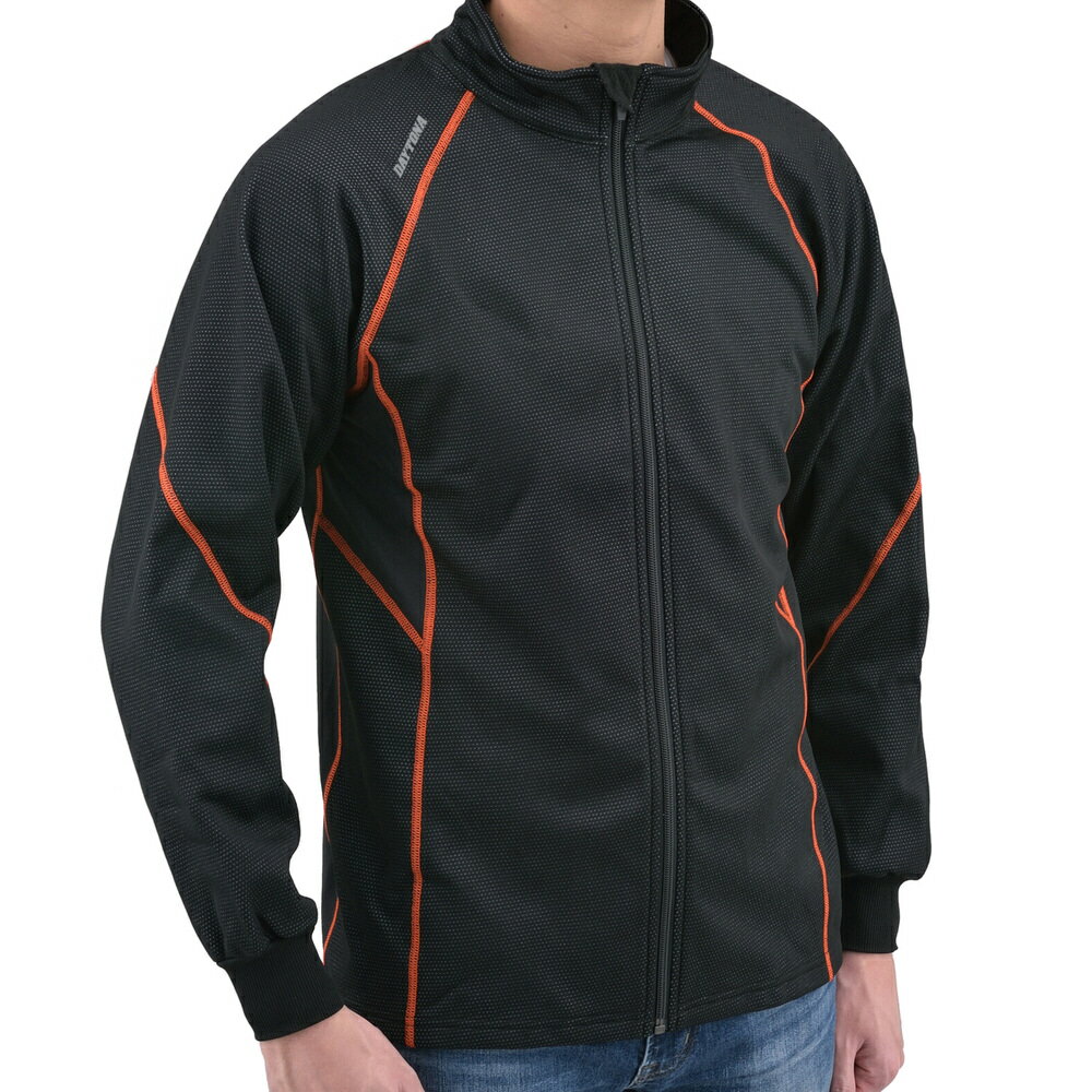 Men'S - DI-002FA 防風防寒インナーフルジップ オレンジ Mサイズ DAYTONA（デイトナ）