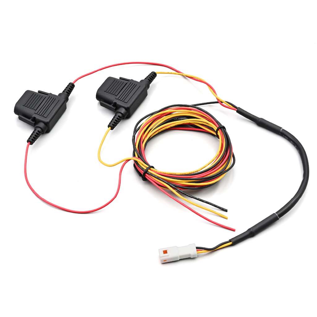 デイトナドライブレコーダー M820WD用 補修品 電源ケーブル 約2m ヒューズ付き DAYTONA（デイトナ）