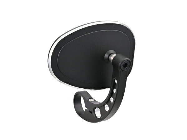 ハイビジミラー バーエンドミラー スリムタイプ MIKAZUKI OVAL コントラストカット DAYTONA（デイトナ）