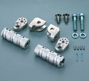 GSX-S1000/F ABS(15年) マルチステップ スタンダード(ステップ全長79mm)クリアーアルマイト DAYTONA(デイトナ)