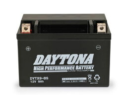 ZXR400・R ハイパフォーマンス メンテナンスフリー バッテリー DYTX9-BS（YTX9-BS互換） DAYTONA（デイトナ）