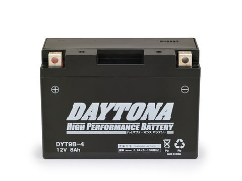 【あす楽対象】TMAX（SJ02J SJ04J） ハイパフォーマンス メンテナンスフリー バッテリー DYT9B-4（GT9B-4互換） DAYTONA（デイトナ）