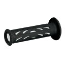PRO GRIP(プログリップ)原付モデル用ショートグリップ 724Miniタイプ エンド貫通 耐震ゲル ブラック/ホワイト DAYTONA(デイトナ)