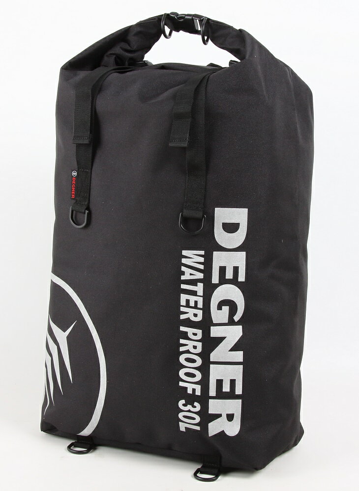 NB-12C リフレクター付きレインバッグ ブラック DEGNER（デグナー）