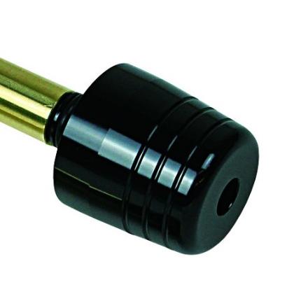 ハンドルバーウエイト ビッグ アルミ/ブラック アルミハンドル用（内径14Φ対応） EFFEX（エフェックス）