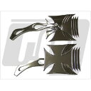 クロスミラータイプ1左右セット GUTS CHROME(ガッツクローム)