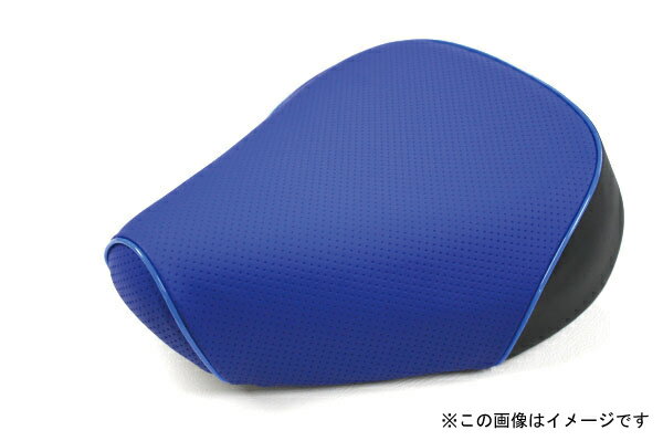 シグナスXデイライト無（28S）SE44J前期 張替タイプ 国産シートカバー エンボスブルー・青パイピング GRONDEMENT（グロンドマン）