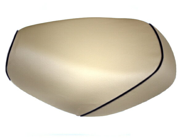 トゥデイFI（TODAY）AF67 被せタイプ 国産シートカバー ベージュ/黒パイピング GRONDEMENT（グロンドマン）