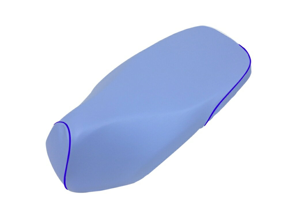 ダンク（Dunk）AF74 被せタイプ 国産シートカバー ライトブルー/青パイピング GRONDEMENT（グロンドマン）