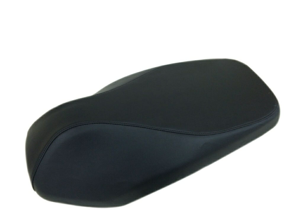 ダンク（Dunk）AF74 被せタイプ 国産シートカバー ブラック・ブラック ツートンカラー/透明ステッチ GRONDEMENT（グロンドマン）