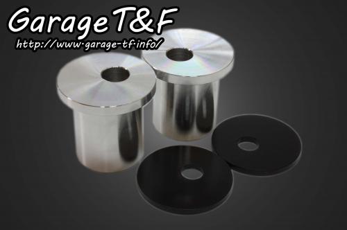 SR400 ハンドルポスト変換スペーサー ガレージT＆F