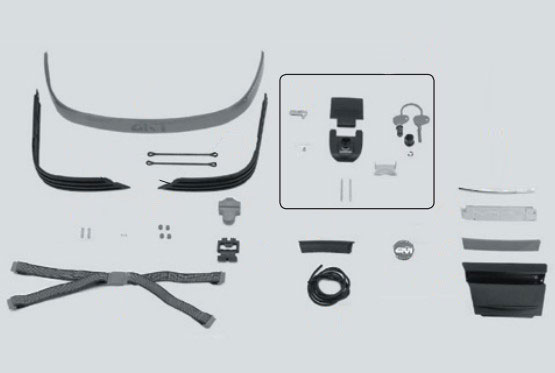 Z277 回転ツメ（ロックプレート）（E41補修品） GIVI（ジビ）(2)