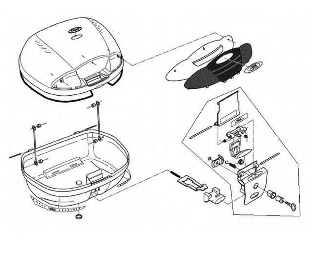 【GIVIオリジナル品番】HS260Dkey：ボックスロックセットこちらの商品はE450の補修品です。※商品画像はイメージとなります。品番及び品名よりメーカーカタログにて商品をご確認くださいませ。【商品名】HS260D ロックセット（E450補修品）【商品番号】G3-65865【メーカー】GIVI（ジビ）【GIVIオリジナル品番】HS260D