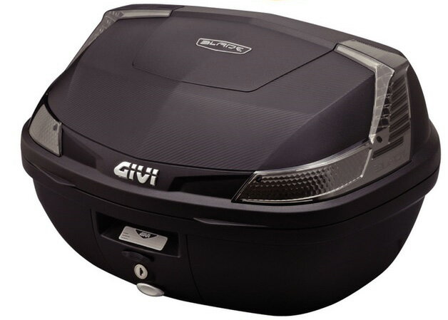 モノロックケース B47NTMLD 未塗装ブラック TECHスモークレンズ GIVI（ジビ）