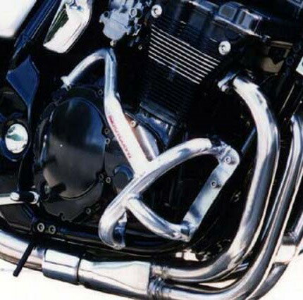 イナズマ400（INAZUMA） スラッシュガード サブフレームタイプ バフ仕上げ ゴールドメダル（GOLD MEDAL）