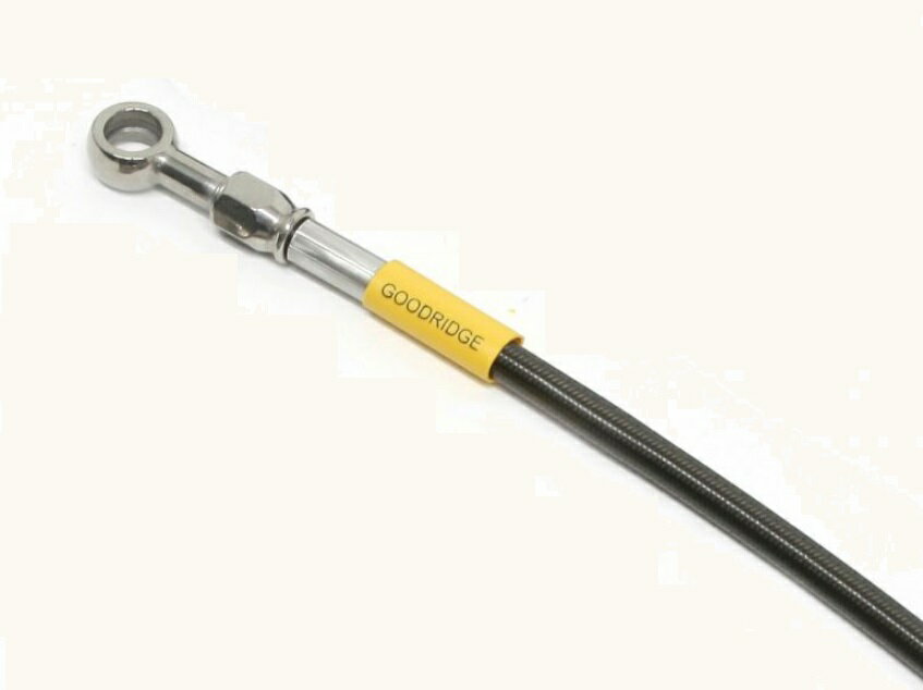 CBR1000RR/SP/SP2 17〜18年（ABS） ビルドアライン ブレーキホース リア用 ステンレス スモークホース GOODRIDGE（グッドリッジ）