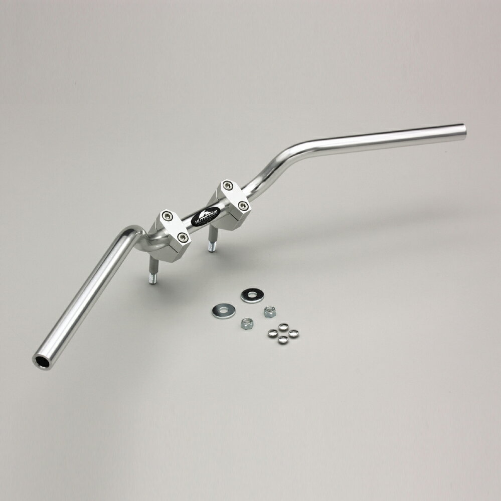 CB1300SF・SB（03～09年 SC54 ABS車も可） バーハンドルキット（ジュラルミンコンチ4型ハンドル） シルバー HURRICANE（ハリケーン）