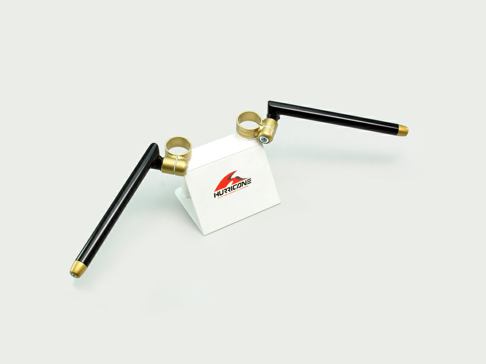 YZF-R25（ABS無モデル） セパレートハンドル タイプ1 ゴールド HURRICANE（ハリケーン）