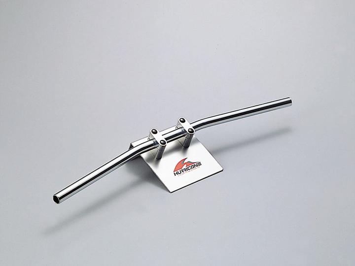 GB250（クラブマン）90～94年 フラット0型 ハンドルセット クロームメッキ HURRICANE（ハリケーン）