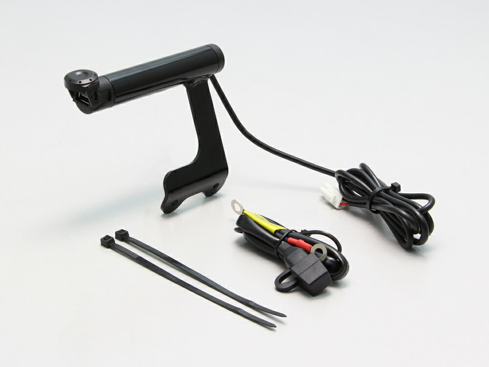 XSR700 クランプバー USB電源付 HURRICANE（ハリケーン）