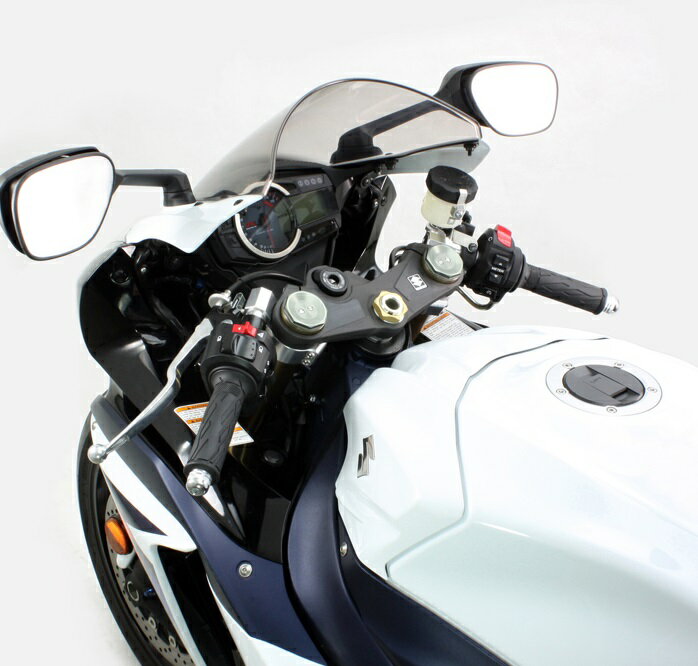 【適合車種】CBR125R【適合型式】JC50key：セパレートハンドルzero768567独自のアジャスタブル機能で角度調整自在サイドキャップ付ハンドル：ブラック/ホルダー：ゴールド【商品名】セパレートハンドルタイプ1 ブラック/ゴールド【商品番号】H1-HS3105B【メーカー】HURRICANE（ハリケーン）【車種メーカー】HONDA（ホンダ）【適合車種】CBR125R【適合型式】JC50