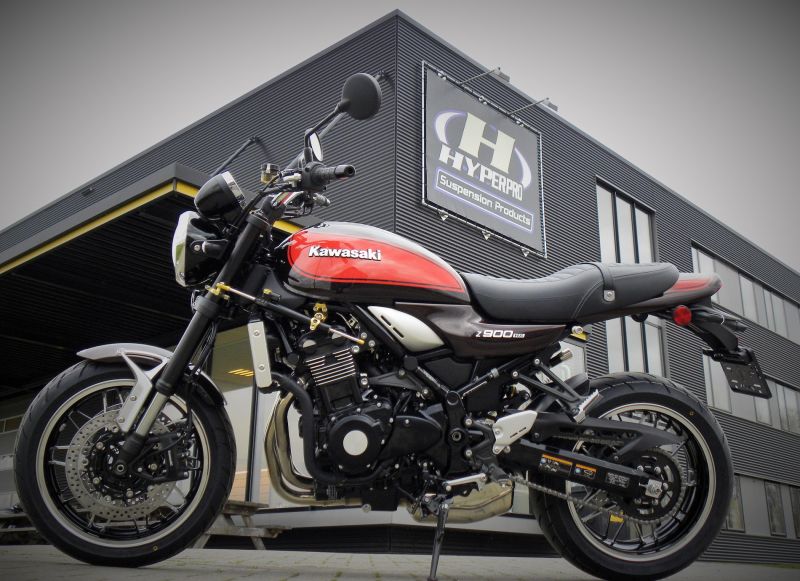 Z900RS（18年） CNCステダンステーSET 160mm／TYPE-1 ブラック 正ピロボールタイプ ハイパープロ（HYPE..