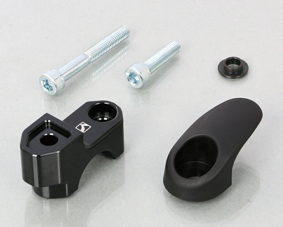 コンビニフック マスターシリンダークランプタイプ・ブラック KITACO（キタコ）