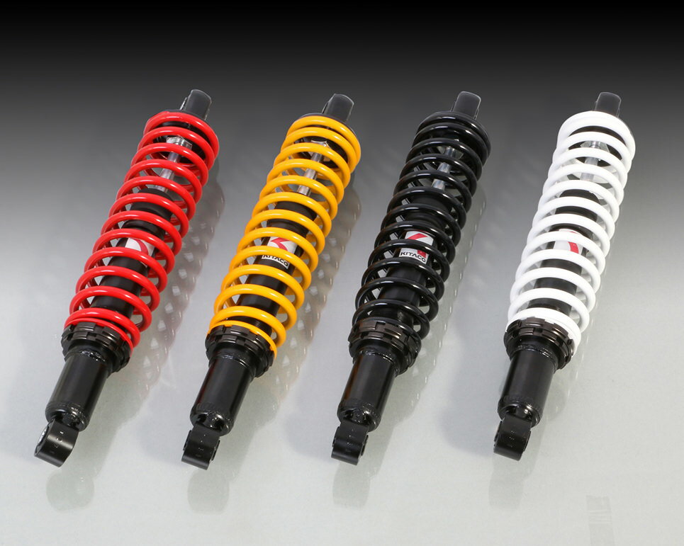 モンキー125（2BJ-JB02） リアショックアブソーバー レッド（1本単位販売） KITACO（キタコ）