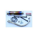 GP-Rスタンダードチタンマフラー3P K2-tec(ケイツーテック) アドレスV125/G(~08年)(O2センサー無し)