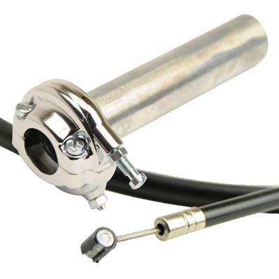ドラッグスター250（DRAGSTAR） AMALスロットル＆ワイヤー アウター1100mm GOODS（モーターガレージグッズ）