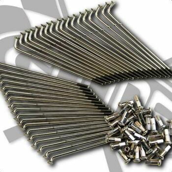 250TR スチールスポーク単品 21インチ フロント GOODS（モーターガレージグッズ）