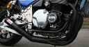 ゼファー1100（ZEPHYR） ワンピースマフラー ブラック MORIWAKI（モリワキ）