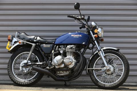 CB400FOUR 398/408 NEW ショート管マフラー ブラック エムテック中京（M-TEC中京）