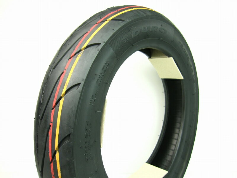 【仕様】DM1107A 110/70-12 47R TL（チューブレス）key：スクーター用タイヤ12インチ【特徴】DUROのタイヤはホンダのTodayに純正装着品に採用されています。住友ゴム（日本ダンロップ）との技術協力、EECによるEマーク承認、ISO-14000証明書の取得など信頼のおけるタイヤブランドです。タウンユースはもちろんの事、補修用としてもお使いいただけます。【仕様】DM1107A 110/70-12 47R TL【商品名】DM1107A 110/70-12 47R TL（チューブレス）【商品番号】M41-4281【メーカー】DURO（デューロ）【仕様】DM1107A 110/70-12 47R TL（チューブレス）