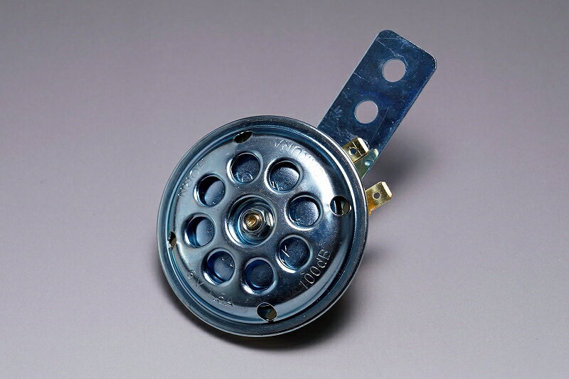 小型6Vホーン100デシベル シルバー MINIMOTO（ミニモト）