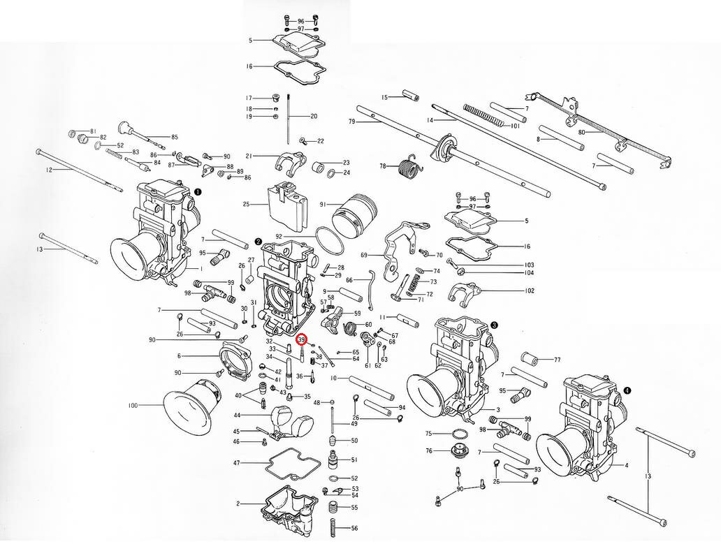 【適合】TMRキャブレタービッグボディΦ36〜Φ41用、TMRキャブレタースモールボディΦ28〜Φ35用（マルチ・シングル共用）、TMキャブレター マルチ・シングル共用TMR キャブレターマルチ画像中の番号：39TMRシングルキャブレター スモール（Φ28-34）画像中の番号：30TMRシングルキャブレター ビッグ（Φ36-40）画像中の番号：30TMキャブレター マルチ画像中の番号：28TMキャブレター シングル画像中の番号：25【商品名】TM/TMR/TMX30用Oリング パイロットスクリュー【商品番号】M9-N133037【メーカー】MIKUNI（ミクニ）【適合】TMRキャブレタービッグボディΦ36〜Φ41用、TMRキャブレタースモールボディΦ28〜Φ35用（マルチ・シングル共用）、TMキャブレター マルチ・シングル共用