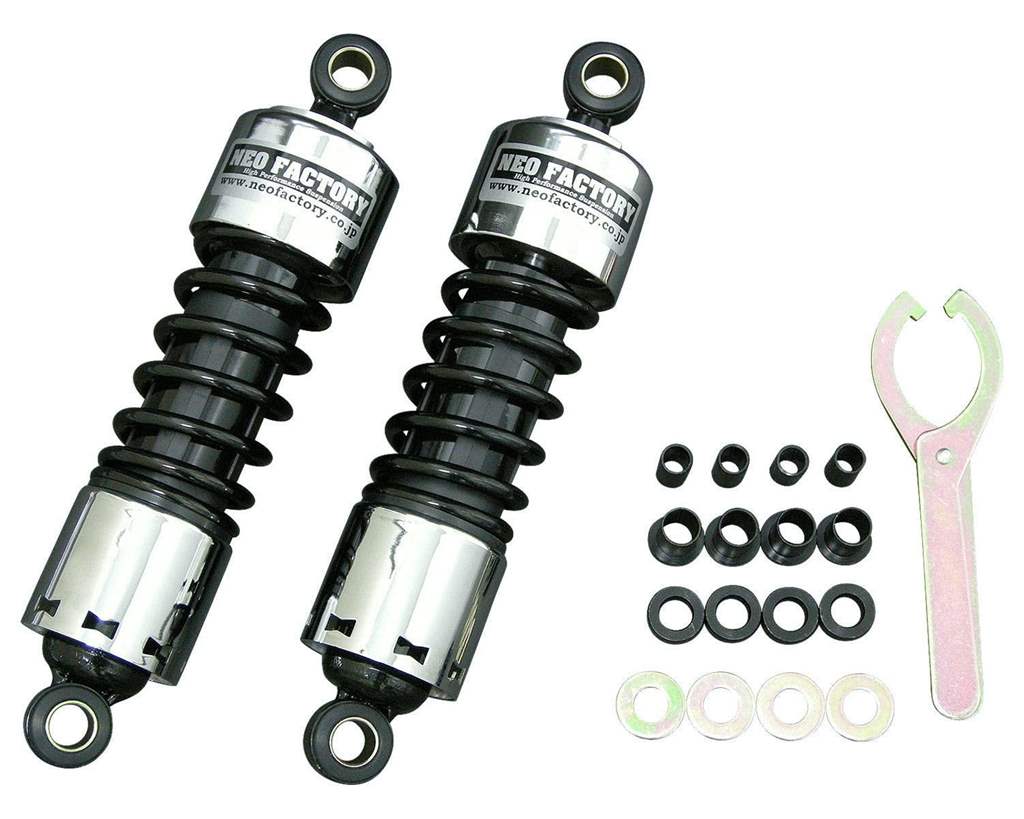 11in ショートショック コントラストカラー 79-03年 XL・FXR用 NEO FACTORY（ネオファクトリー）