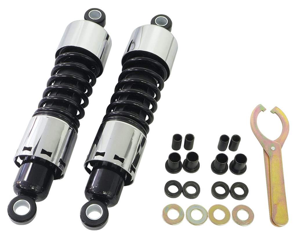 12in リアショック コントラストカラー 04年- XL用 NEO FACTORY（ネオファクトリー）