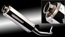 ジョグ（JOG）4ストローク/O2センサー車 V-SHOCKメタル マフラー NRマジック