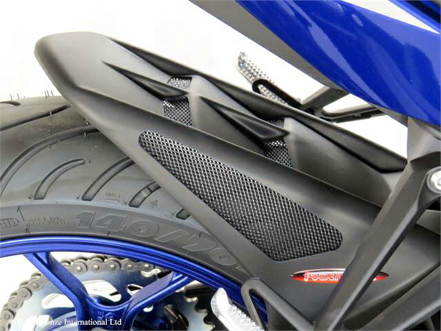 YZF-R25（RH07J） メッシュド・インナーフェンダー マットブラック/シルバーM タイプB Powerbronze（パワーブロンズ）
