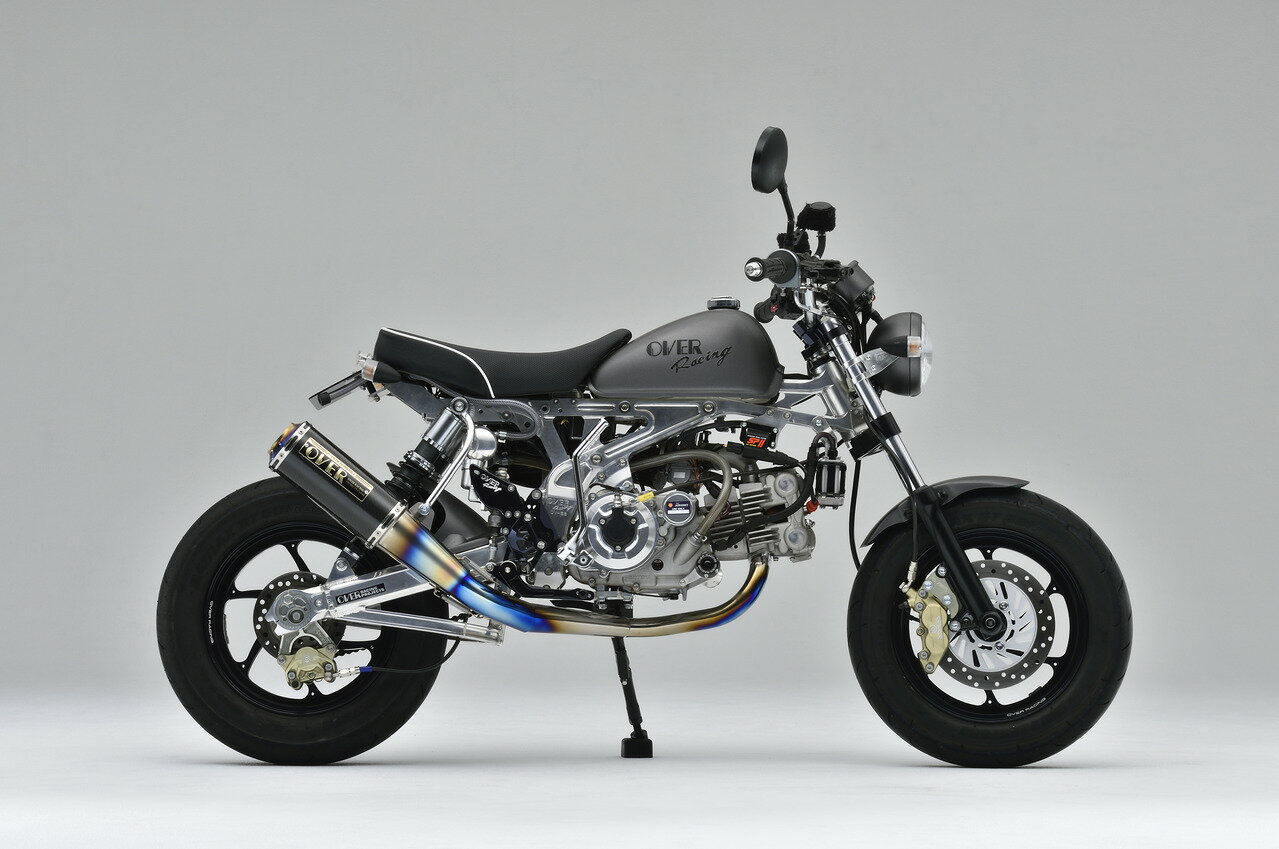 モンキー（MONKEY）キャブ車 GP-PERFORMANCE XL フルチタンマフラー OVER（オーバーレーシング）