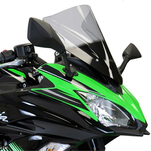 スポーツエアフロ−スクリーン ライトスモーク Powerbronze（パワーブロンズ） Ninja650（17年）