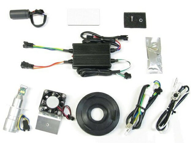 BMW S1000RR（15〜16年）K46 サイクロンシリーズ LB7-BS LEDヘッドライトバルブキット H7 20/20w Hi/Lo 6000K PROTEC（プロテック）